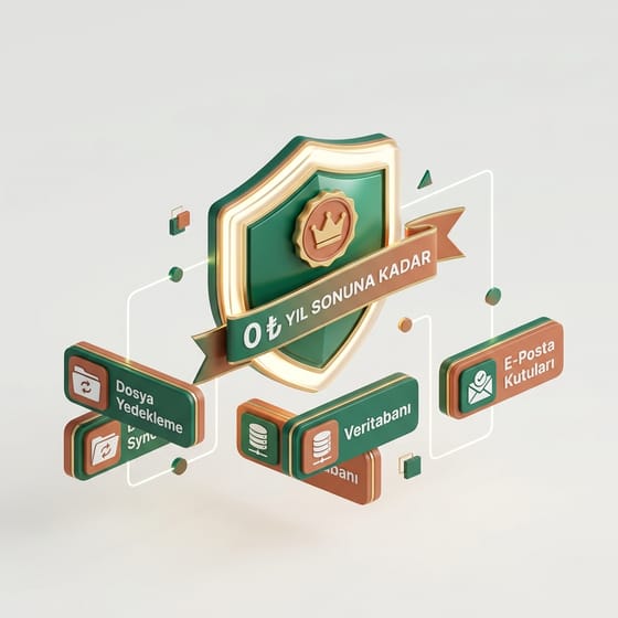 Web sitesi yedekleme — tüm premium özellikler yıl sonuna kadar ücretsiz